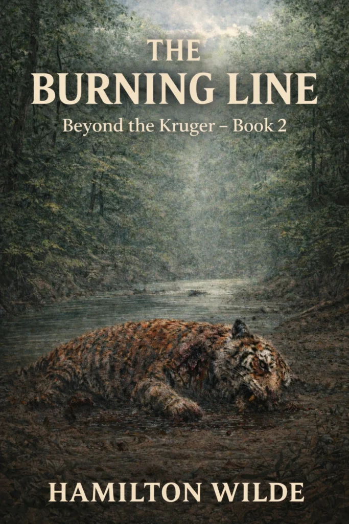 Tiger shot in forest