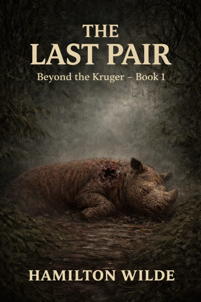 The Last Pair – Beyond the Kruger Book 1, South African wildlife thriller about endangered rhinos